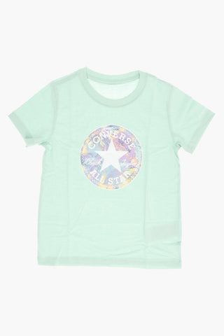 ALL STAR CHUCK TAYLOR T-Shirt Girocollo con Stampa sul Fronte