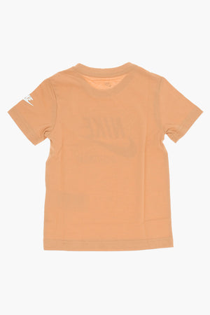 Rundhals-T-Shirt mit Frontprint