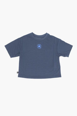 ALL STAR CHUCK TAYLOR Solid Crewneck T-Shirt with Printed Logo