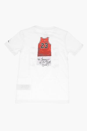 AIR JORDAN Bedrucktes Rundhals-T-Shirt