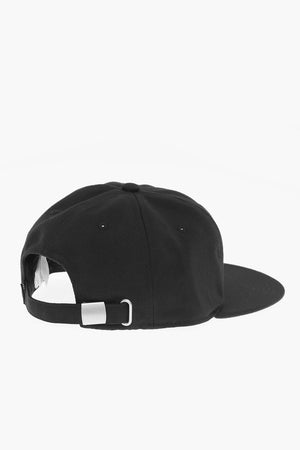 Solid-Color Baseball Cap with Embroidery