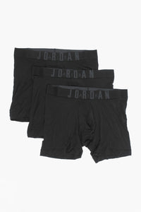 Set mit 3 Paaren einfarbiger Boxershorts