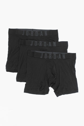Set mit 3 Paaren einfarbiger Boxershorts