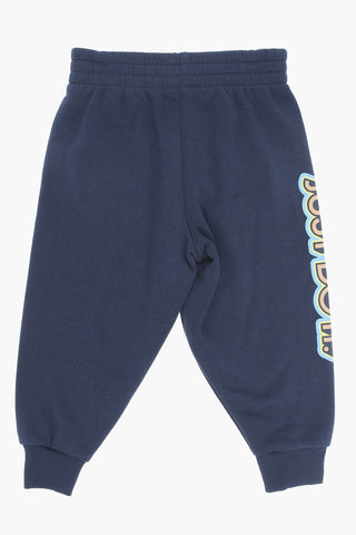 Set aus Rundhals-Sweatshirt und Jogginghose aus Baumwollmischfleece
