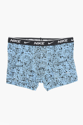 Set 3 Boxer in Cotone Stretch con Banda Elastica Logata