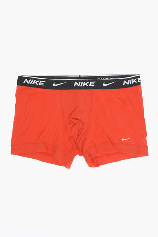 Set 3 Boxer in Cotone Stretch con Banda Elastica Logata