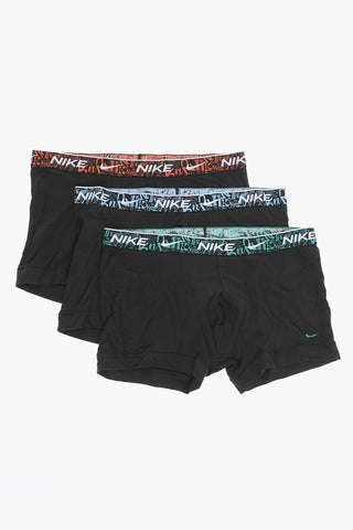 3-Pair Boxer Set with Logo Waistband