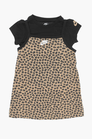 Floral Dress with T-Shirt