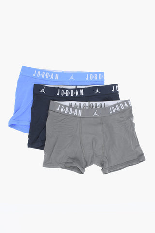 AIR JORDAN Set 3 Paia di Boxer in Cotone Stretch