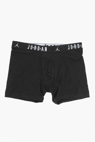 AIR JORDAN Set Of 3 Cotton Stretch Boxers With Branded Elastic Band