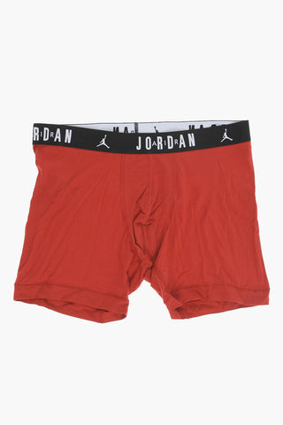 AIR JORDAN Set Of 3 Cotton Stretch Boxers With Branded Elastic Band