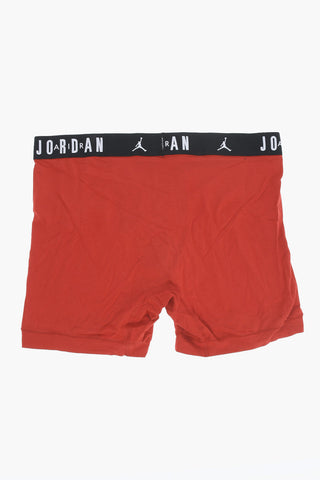 AIR JORDAN Set Of 3 Cotton Stretch Boxers With Branded Elastic Band