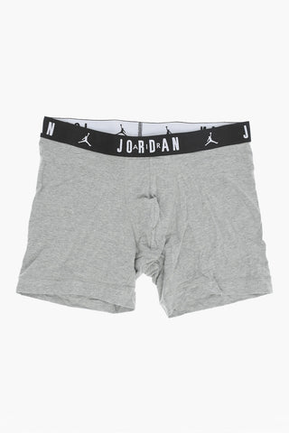 AIR JORDAN Set Of 3 Cotton Stretch Boxers With Branded Elastic Band