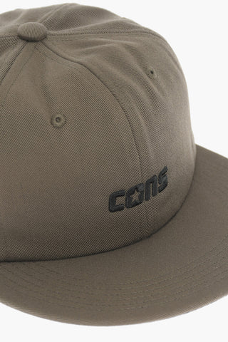 Solid-Color Baseball Cap with Embroidery