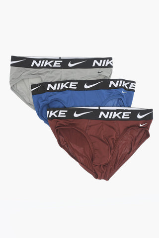 Logoed at Waist Band 3 Pairs of Briefs Set