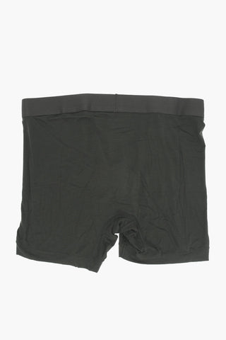 Set mit 3 Paaren einfarbiger Boxershorts