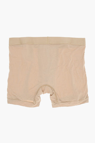 Set mit 3 Paaren einfarbiger Boxershorts