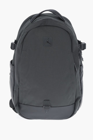AIR JORDAN Solid-Color Multi-Pocket Backpack