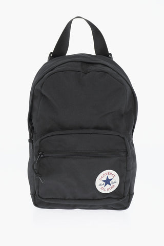 ALL STAR CHUCK TAYLOR Solid Color Backpack with Contrasting Logo Patch