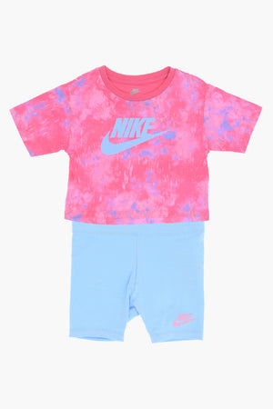 Set T-Shirt BOXY mit Tie-Dye-Effekt und Shorts