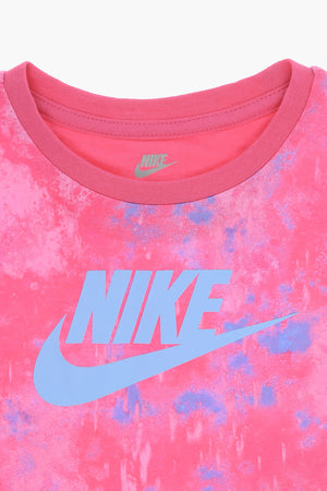 Set T-Shirt BOXY mit Tie-Dye-Effekt und Shorts