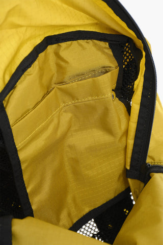 Zaino in Nylon a Quadri Rip Stop Con Dettagli Mesh