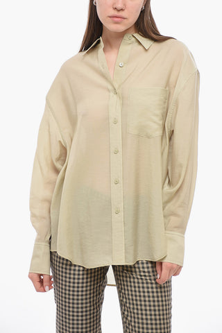 Lyocell Oversized Shirt
