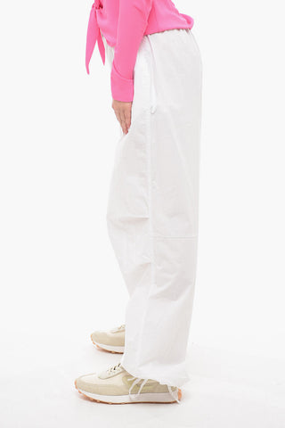 Cotton Pants with Ankle Strings