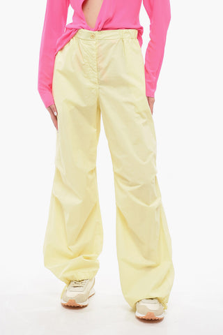 Cotton Pants with Ankle Strings