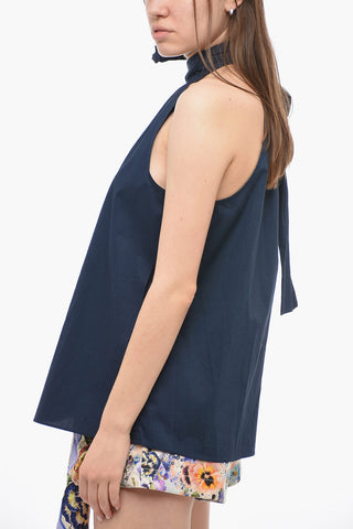 MICHAEL Top with Bow Neck