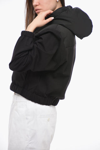 MICHAEL Cropped Jacket with Hood