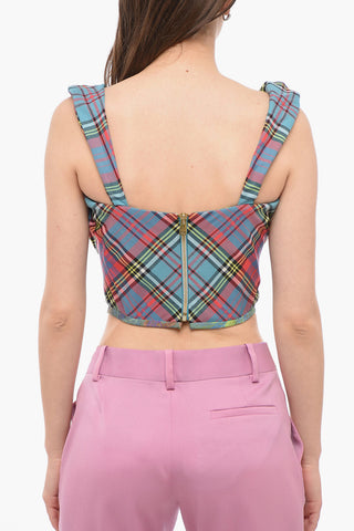 Tartan SUNDAY Corset  Top