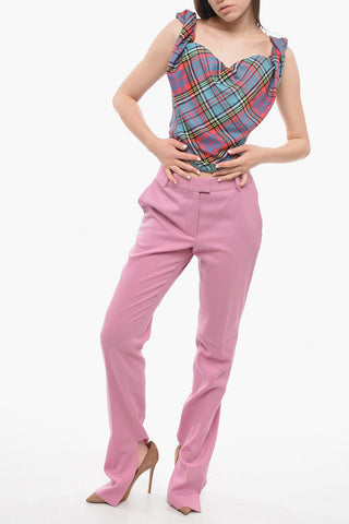Tartan SUNDAY Corset  Top