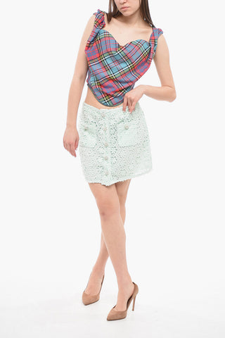 Minigonna DAISY in Pizzo Guipure