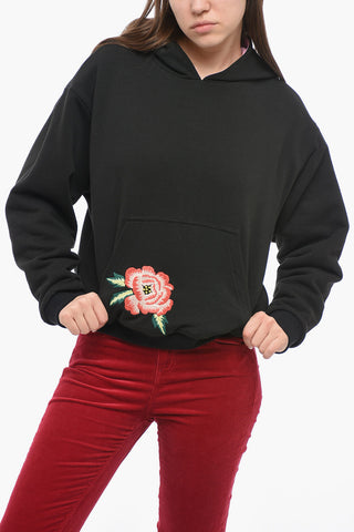 Reversible Hoodie Sweatshirt with Oversized Fit