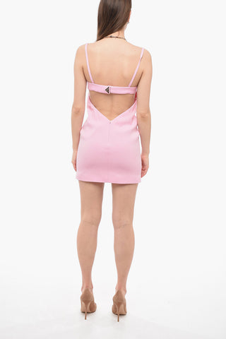 COCO Openback Minidress with Square Neckline
