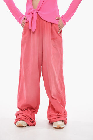 Double-layered Baggy Joggers with Tue-dye Effect