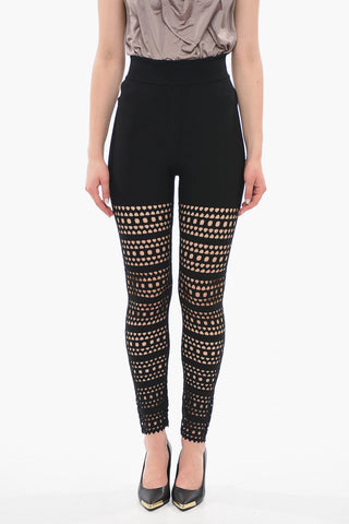 High Waisted VIENNE Leggings With Cutouts