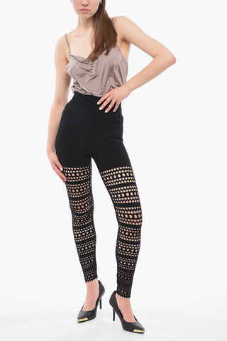 High Waisted VIENNE Leggings With Cutouts