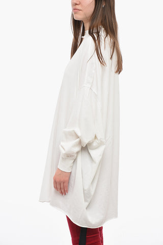 Long Sleeve Oversized T-Shirt with Cut-Out Detail