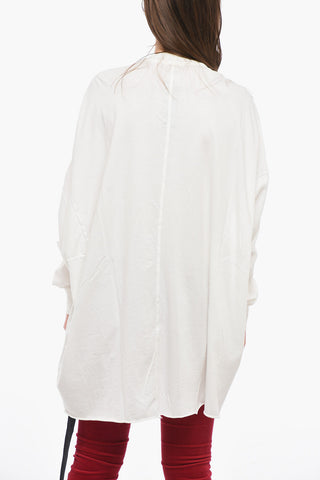 Long Sleeve Oversized T-Shirt with Cut-Out Detail