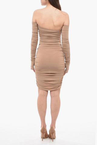 Jersey LINDA Off-the-shoulder Dress