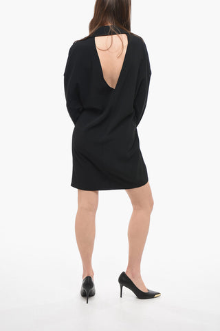 Relaxed-fit Chemisier Dress with Side Slit