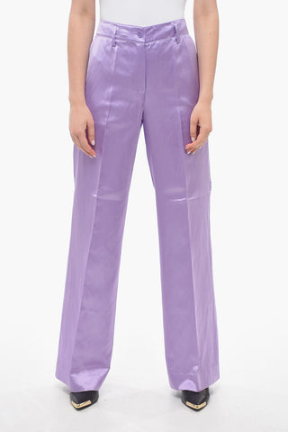 Linen-blend RASONE Palazzo Pants