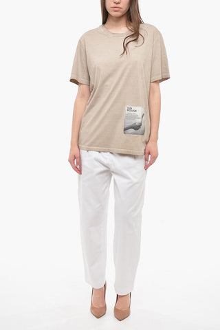MM6 T-Shirt VIN ROUGE Girocollo