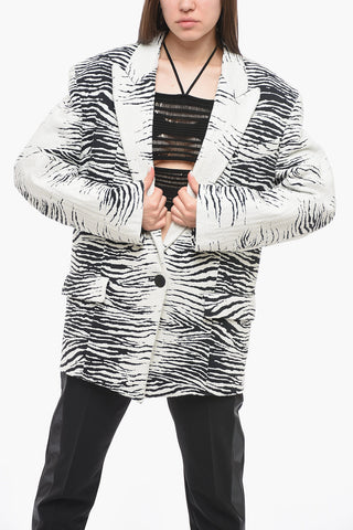 Blazer Monopetto GLEN con Ricamo Animalier