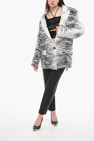 Blazer Monopetto GLEN con Ricamo Animalier