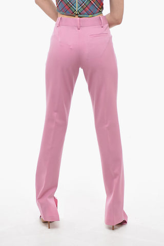 Pantaloni ABRAM Straight Fit con Spacchi sul Fondo