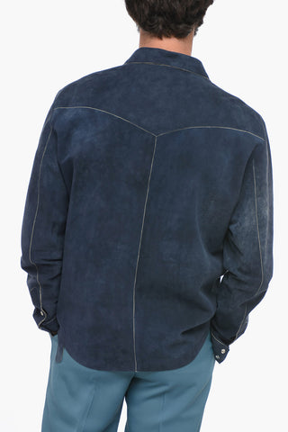 Suede Leather Shirt