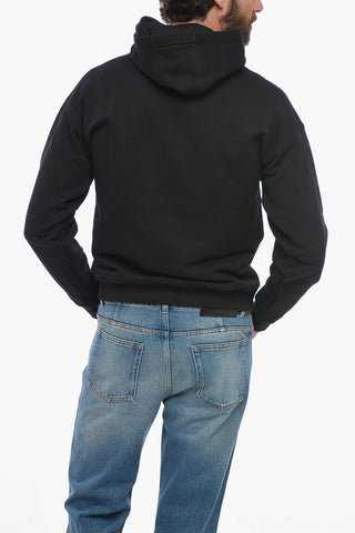 Mitchel Fit Hoodie with Printed Logo